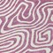Homeroots 10' X 14' Plum And Ivory Abstract Washable Indoor Outdoor Area Rug 599009 - alternate 3