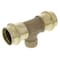 Viega ProPress tee P1 0.75 P2 0.75 FPT 0.25 bronze 79585 - alternate 2