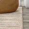 Jonathan Y Loom Modern Strie' Beige/Gray 8 ft. x 10 ft. Area Rug SOR200D-8 - alternate 2