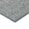 Homeroots 3' X 5' Gray Black And Ivory Geometric Washable Indoor Outdoor Area Rug 596740 - alternate 4