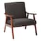 Osp Home Furnishings Davis Chair, Klein Charcoal DVS51-K26 - alternate 1