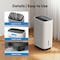 Edendirect 50 pt. 4500 sq. ft. Commercial Dehumidifier in. White with Bucket, Dry Mode ZR-0L20-D025C - alternate 3