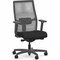 Hon Ignition ReActiv Back Mid-back Task Chair, Black Frame Color, Mid Back, Black, Armrest I2MRL2BC10TK - alternate 1