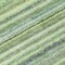 Homeroots 8' Artichoke Green And Olive Green Round Striped Washable Indoor Outdoor Area Rug 577789 - alternate 2