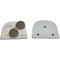 Vantage Product Diamond Grinding Disc for Lavina Grinders, 2 Round Segment, 30/40 Grit, Extra Soft Bond M-LAV-2R3040-XS - alternate 1