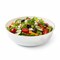 Smarty Had A Party White with Gold Flat Plastic Soup Bowls (16 oz.), 120PK 8316-WHG-CASE - alternate 2