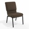 Flash Furniture Advantage Jute Church Chair 20.5" Wide PCHT-112 - alternate 1