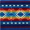 Homeroots Ultra Soft Southwestern Rainbow Handmade Woven Blanket 366044 - alternate 2