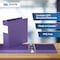 Davis Group Premium Economy, Angle D Ring, Binder, (Purple, 3"), PK6 2305-69-06 - alternate 2