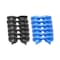 Bison Life Keystone, Safety Glasses, Anti-Scratch, Blue & Black Lens, Frameless, 12 PK BL-KSSG1-CLCT-BLBK-12 - alternate 4