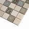 Apollo Tile Beige 11.7 in x 11.7 in Glass, Resin Polished Floor and Wall Mosaic Tile 4.75 sqft/case, 5PK APLBDA882304 A - alternate 4