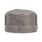 B & K STZ Industries 3/4 in. FIP each Black Malleable Iron Cap 310UPCA-34 - alternate 1