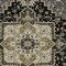 Homeroots 10' X 14' Black Gray And Ivory Oriental Washable Indoor Outdoor Area Rug 600143 - alternate 2