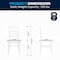 Flash Furniture Traditional Kids Chiavari Chair, White Back, 12 W 12" L 24.75 H LE-L-7K-WH-GG - alternate 5