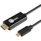 Siig SIIG USB-C to DisplayPort Active Cable 4K 60Hz HDR - 2M - Thunderbolt 3 Compatible - Plug-n-Play CB-TC0K11-S1 - alternate 4