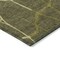 Homeroots 3' X 5' Olive Green And Dark Green Abstract Washable Indoor Outdoor Area Rug 601152 - alternate 3
