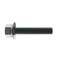 Zoro Select Not Graded, 3/8"-16 Serrated Flange Bolt, Plain Stainless Steel, 1 3/4 in L, 25 PK 1-SFH-37C-175 - alternate 2