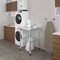 Amgood 30in D x 30in L Stainless Steel Open Base Table, 3in Casters AMG WT-3030-RCB-WHEELS-Z - alternate 2