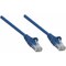 Intellinet Network Solutions Intellinet Patch Cable Cat6 Bluee 0.5Ft Snagless Boot 347433 - alternate 2