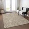 Homeroots 8' X 10' Beige And Brown Abstract Washable Indoor Outdoor Area Rug 599781 - alternate 5