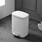 Happimess Connor Rectangular 13.2-Gallon Trash Can with Soft-Close Lid and FREE Mini Trash Can, Cotton White HPM1006C - alternate 3