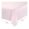 Smarty Had A Party 54 x 108 Pink Rectangular Disposable Plastic Tablecloths 96 Tablecloths, 96PK 813270-PNK-CASE - alternate 5