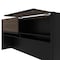 Bestar Connexion 71W Hutch for Narrow Desk Shell, Antigua & Black 93510-000052 - alternate 2