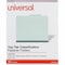 Universal Classification Folder, Letter, GryGrn, 10PK UNV10273 - alternate 1