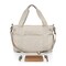 Picnic Time Family Of Brands Temecula Wine and Cheese Bag, Natural White Canvas 617-03-190-000-0 - alternate 1