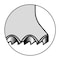 Cmt 1-3/4in PLUNGE CUT BLADE FOR WOOD&METAL - BIM - SL, 5PK OMF223-X5 - alternate 2