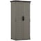 Suncast Vertical Shed, 22 cuft Capacity, 2 ft 814 in W, 2 ft 112 in D, 6 ft H, Resin, Stoney BMS1250SB - alternate 1