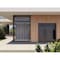 Vdomdoors Aluminum Double Doors Dekton 0118 Natural Noir Top Transom Entry Door Painted (W86xH92) Left hand O DEKTON0118DEXD-NOIR-W72+14xH96+12-LH-O - alternate 2