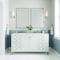 James Martin Vanities Chicago 60 in. Double Vanity, Glossy White, w/ 3 CM Lime Delight Silestone Top 503-V60D-GW-3LDL - alternate 4