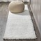Jonathan Y Mercer Shag Plush White 2 ft. x 8 ft. Runner Rug MCR106A-28 - alternate 1