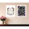 Homeroots Set Of Two Flowers Make Us Laugh White Framed Print Wall Art, 2PK 407978 - alternate 2
