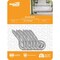 National Hardware No.208 Zinc Small Screw Eye, 6 Ct. N118-257 - alternate 2