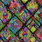 Homeroots 8' X 10' Black Yellow And Green Geometric Washable Indoor Outdoor Area Rug 609127 - alternate 4