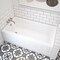 Maax Rubix 6030 Acrylic Alcove Left-Hand Drain Bathtub in White 105815-000-001-002 - alternate 2
