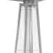 Homeroots 41000 BTU Black Steel Propane Triangular Pyramid Standing Patio Heater 480573 - alternate 2