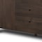 Homeroots 79in Brown Solid Wood Three Drawer Sideboard Soft Close with Two Doors 611011 - alternate 4