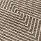 Homeroots 9' X 12' Brown And Ivory Geometric Washable Indoor Outdoor Area Rug 612122 - alternate 3