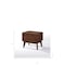 Homeroots Mid Century Modern Walnut Veneer Nightstand 473014 - alternate 2