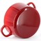 Crockpot Artisan 6 Quart Enameled Cast Iron Dutch Oven in Gradient Red with Gold Handle 137368.02 - alternate 2