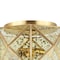 Jonathan Y Violet 12.5" 2-Light Industrial Vintage Iron/Glass LED Flush Mount, Brass Gold JYL9927A - alternate 2