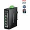 Trendnet 5-PORT IND.FAST ETH POE+ SWITCH DIN-RAIL             IN TI-PE50 - alternate 1