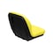 Uni Pro 125 Bucket Seat, Fits John Deere Gators & Mowers, Yellow Vinyl 7927 - alternate 2