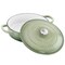 Crock-Pot Crock Pot Artisan 5 Qt Round Enameled Cast Iron Braiser Pan with Self Basting Lid in Pistachio Green 124963.02 - alternate 3