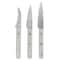 Martha Stewart Everyday 12 Piece Stainless Steel Cutlery and Wood Block Set in Light Grey 131724.12 - alternate 4