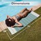 Lavish Home 6 Pack Turkish Beach Towel Set Oversized Beach Towels Bulk Lightweight Blankets Set Quick Dry 67-0040TT - alternate 2