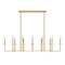 Z-Lite Gaultier  Modern Gold 12 Light Linear Chandelier 6100-12L-MGLD - alternate 5